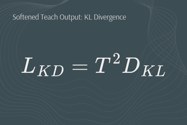 Temperature parameter normalization combined with KL Divergence